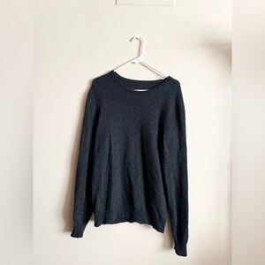 Club room grey cashmere sweater (men’s medium)